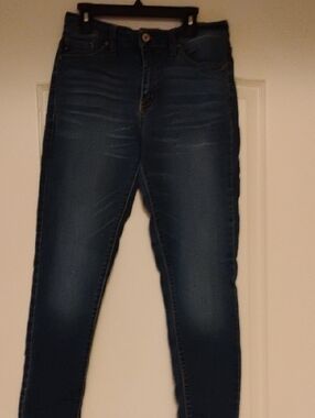 KanCan Dark Wash High-Rise Skinny Jeans